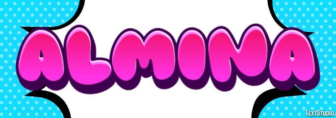 Almina Text Effect