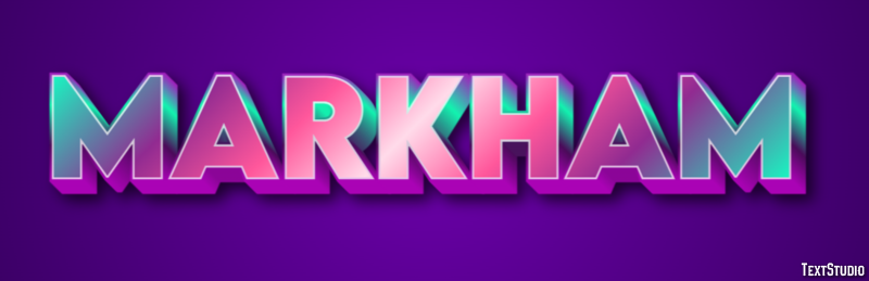 Markham Efekt tekstowy