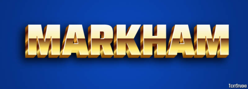 Markham Efekt tekstowy