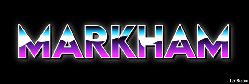 Markham Efekt tekstowy