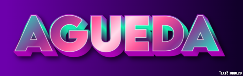 Agueda Efecto de Texto