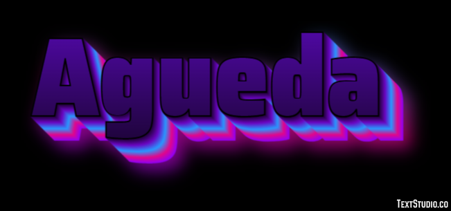 Agueda Efecto de texto