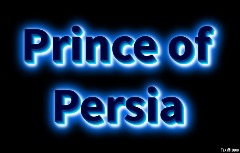 Prince of Persia テキスト効果