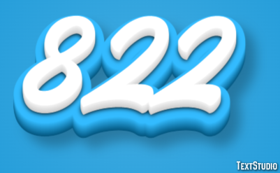 822 Text Effect