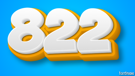 822 Text Effect