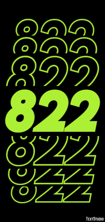 822 Text Effect