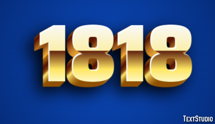 1818 Эффект текста
