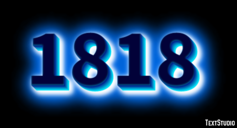 1818 Эффект текста
