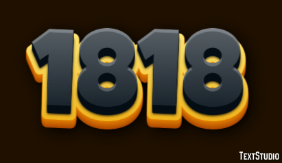 1818 Эффект текста