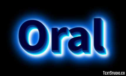 Oral Effet de Texte