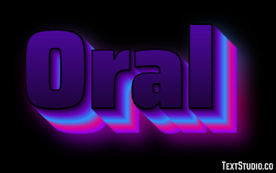 Oral Metin Efekti