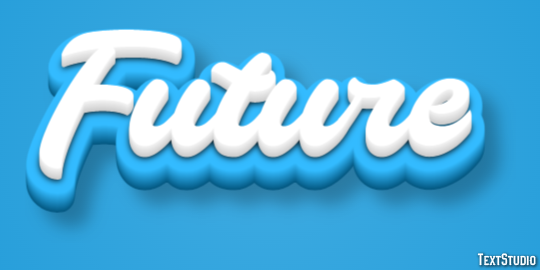 Future Эффект текста