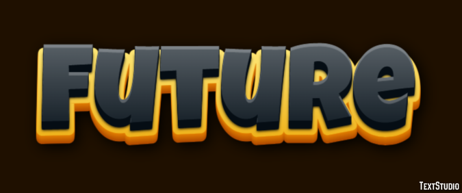 Future Эффект текста