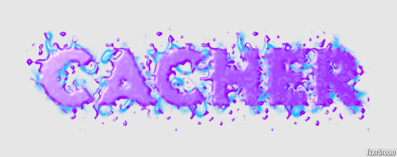 Cacher Tekst Effect