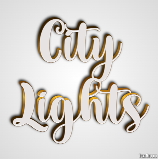 City Lights Text Effect