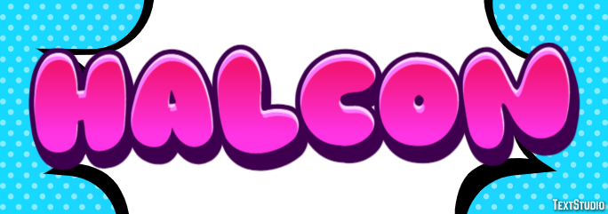 Halcón Efecto de texto