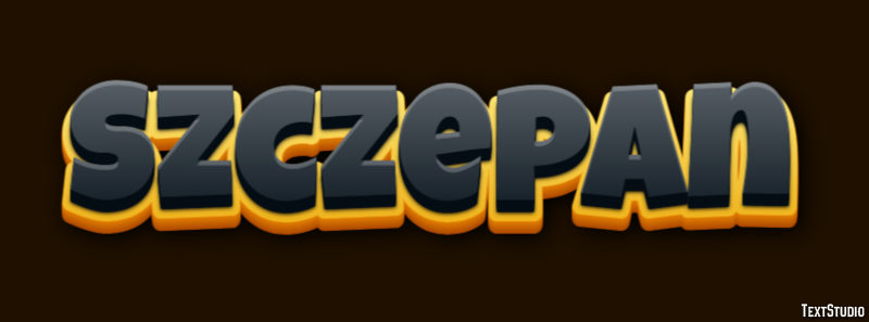 Szczepan テキスト効果