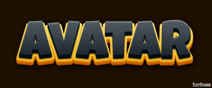 Avatar Text Effect