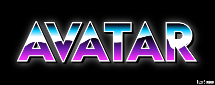 Avatar Efekt tekstowy
