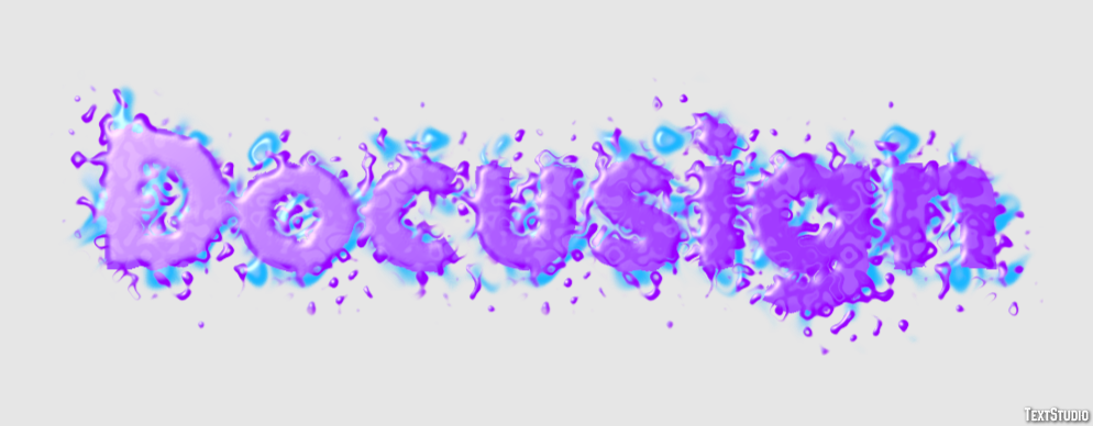 Docusign Tekst Effect
