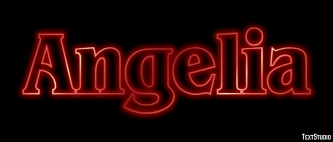 Angelia Tekst Effect