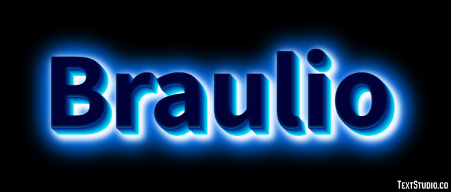 Braulio Text Effect