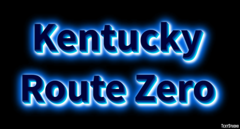 Kentucky Route Zero Tekst Effect