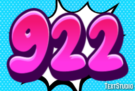 922 Text Effect