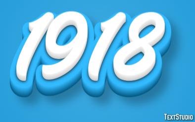 1918 Effetto testo