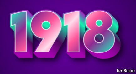1918 Effetto testo