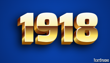 1918 Effetto testo