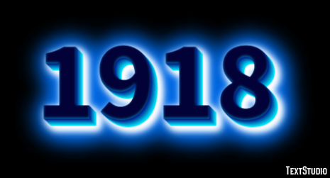1918 Effetto testo