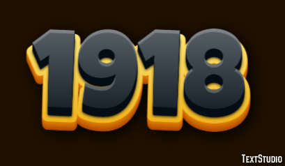 1918 Effetto testo