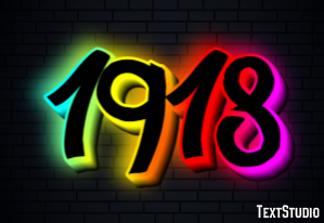 1918 Effetto testo