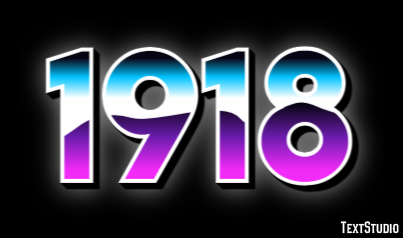 1918 Effetto testo