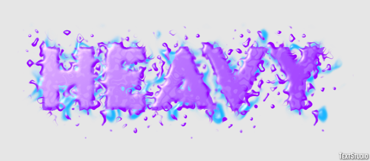 Heavy Text Effect