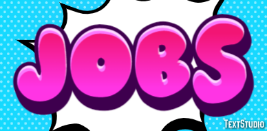 Jobs Text effect