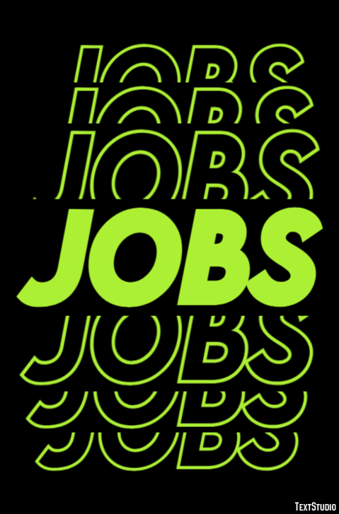 Jobs Efeito de texto
