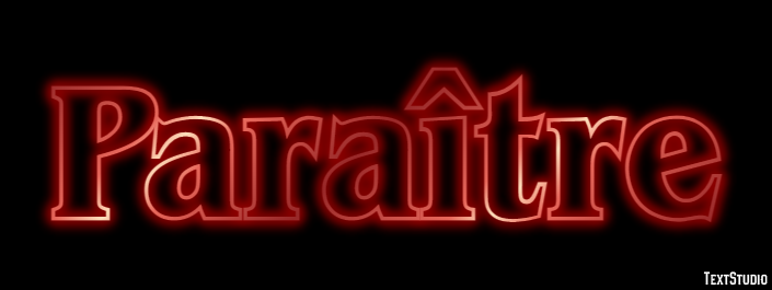 Paraître Effet de Texte