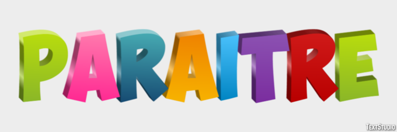 Paraître Effet de texte