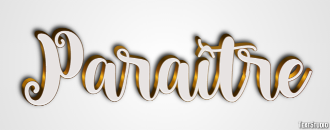 Paraître Effet de texte