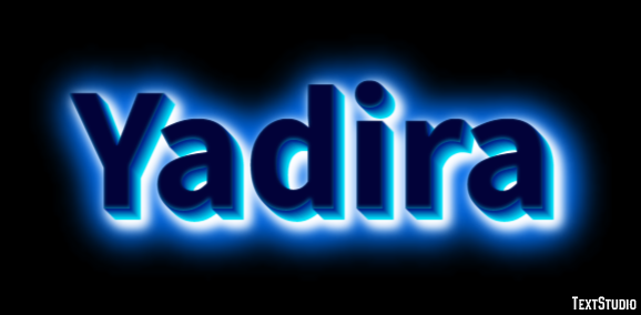 Yadira Efecto de Texto