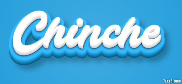 Chinche Efekt tekstowy