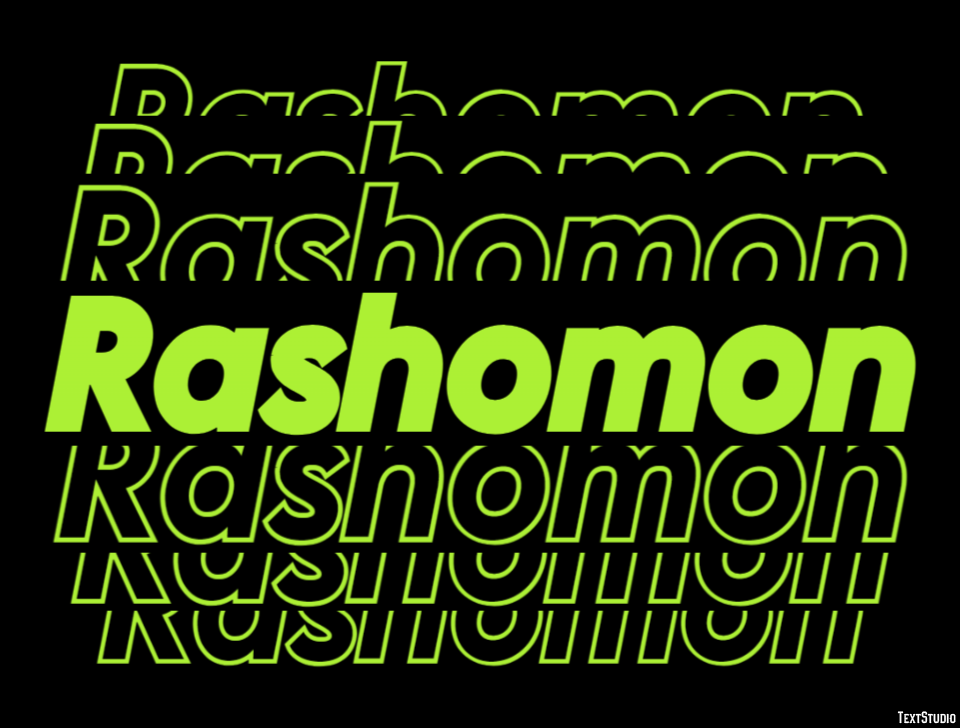 Rashomon Text Effect