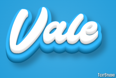 Vale Text Effect