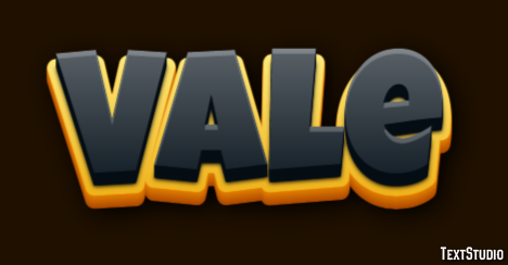 Vale Text Effect
