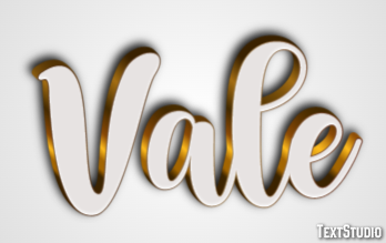 Vale Text Effect