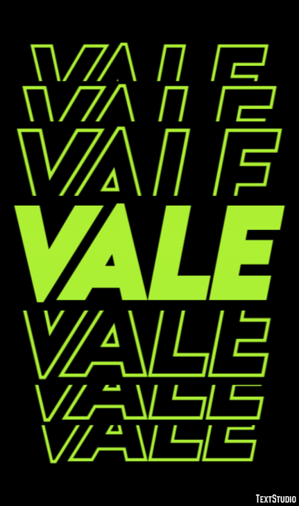 Vale Text Effect