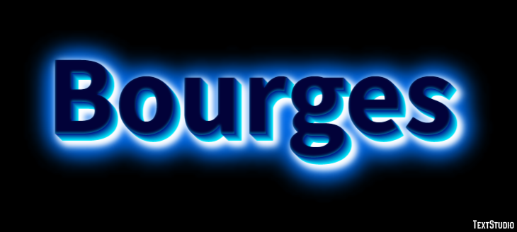 Bourges Efekt tekstowy