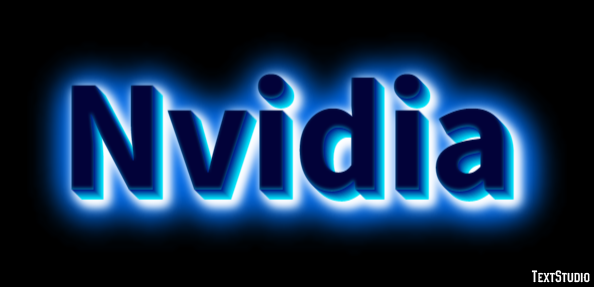 Nvidia Tekst effect